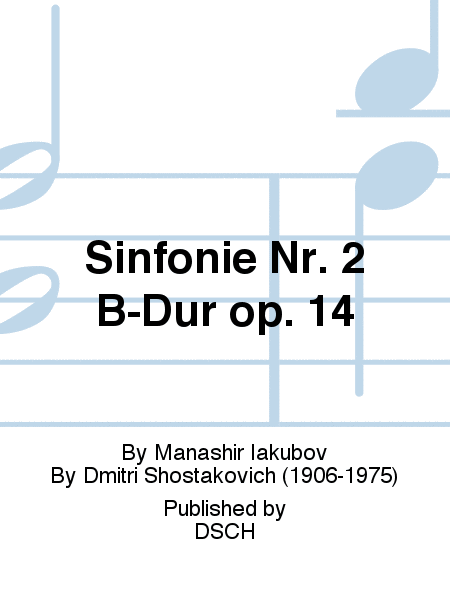 Sinfonie Nr. 2 B-Dur op. 14