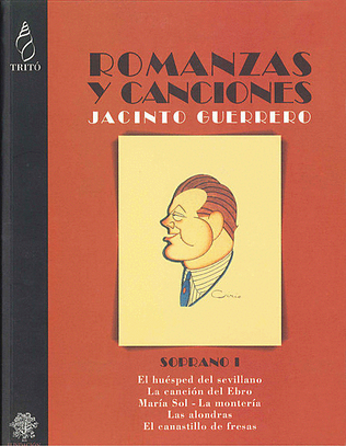 Book cover for Romanzas y canciones-soprano I