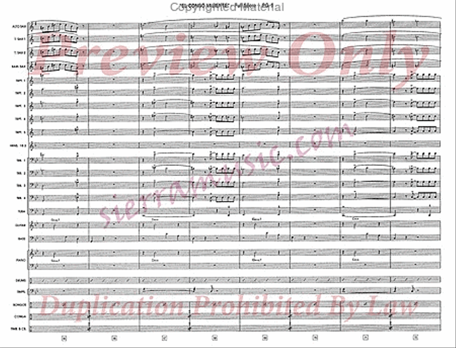 El Congo Valiente Jazz Ensemble scores gallery preview page 10