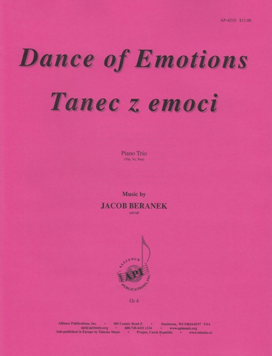 Dance of Emotions - Piano Trio (Violin, Viola, Piano) image number null