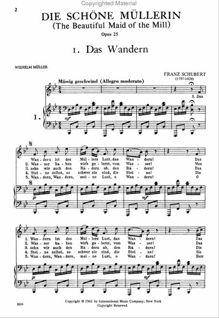 200 Songs in three volumes High Voice scores gallery preview page 2