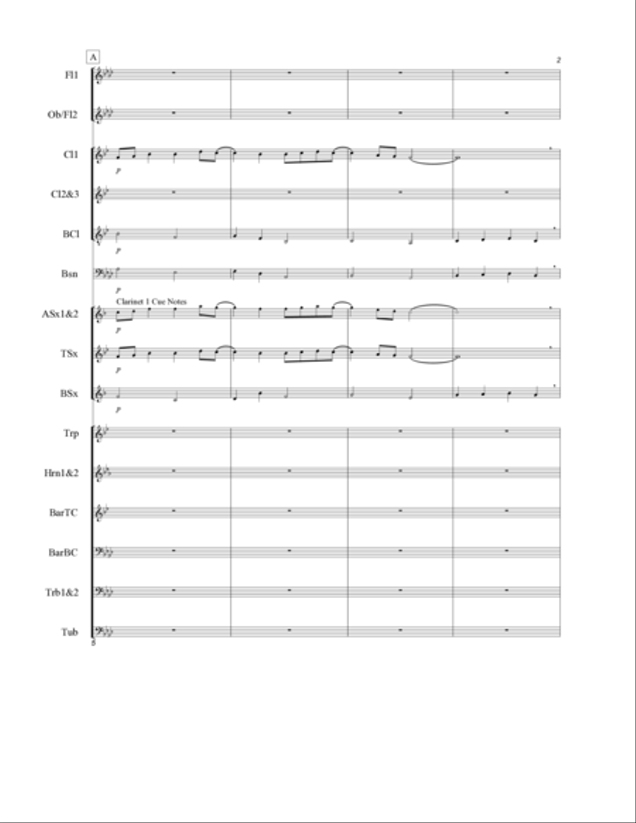 Building The Barn Concert Band scores gallery preview page 3
