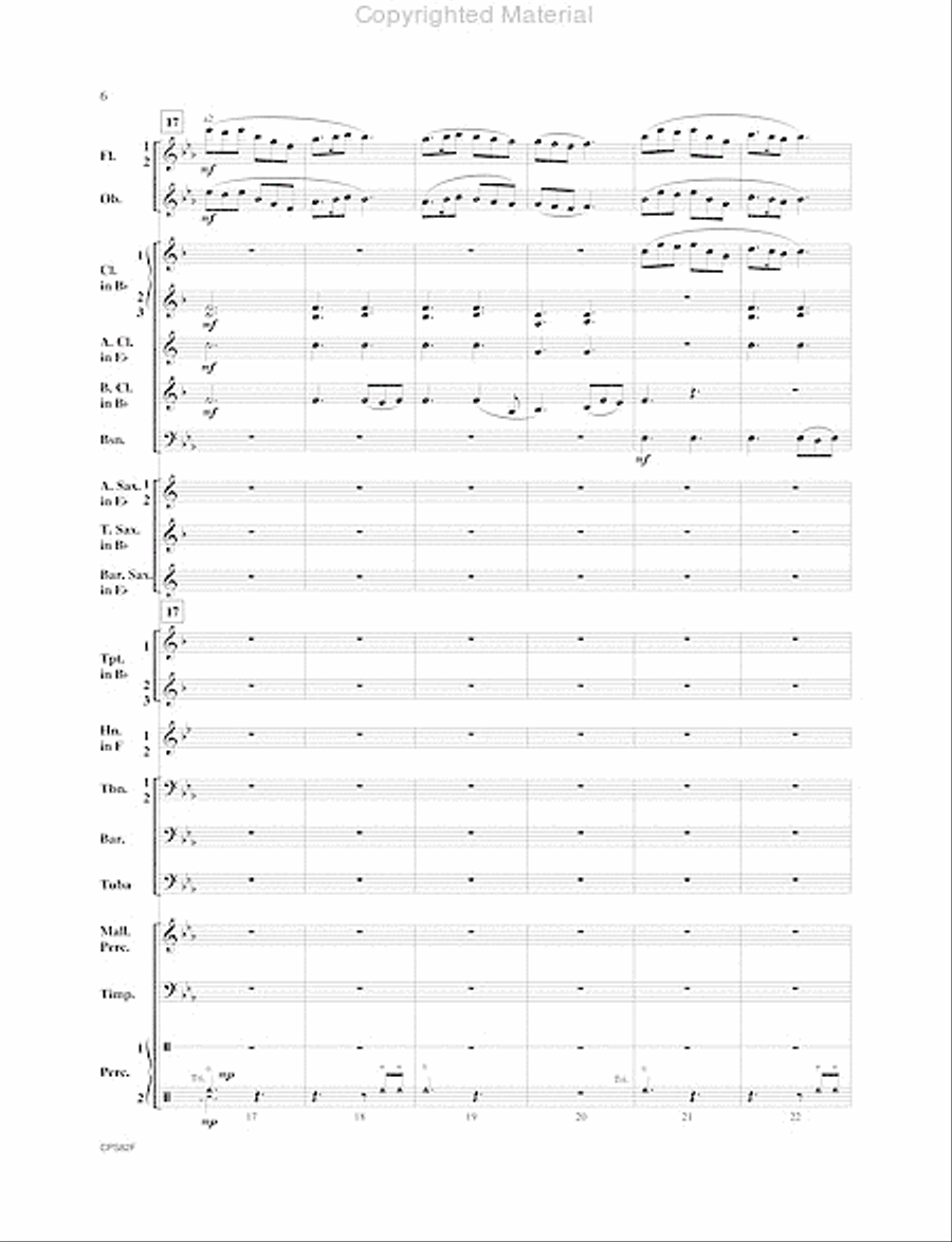 Highland Celebration Concert Band scores gallery preview page 7