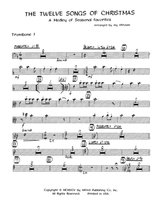 The Twelve Songs of Christmas: 1st Trombone