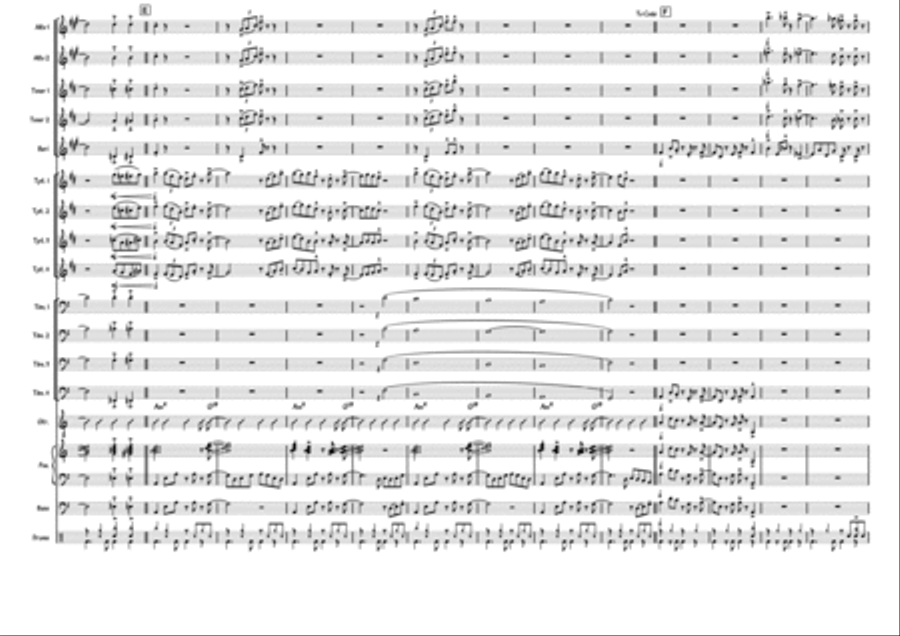 Stay Tuned Stay Tuned Jazz Ensemble scores gallery preview page 5