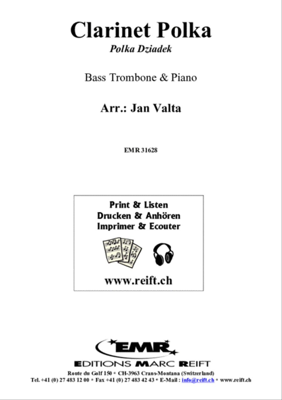 Clarinet Polka Clarinet scores gallery preview page 2