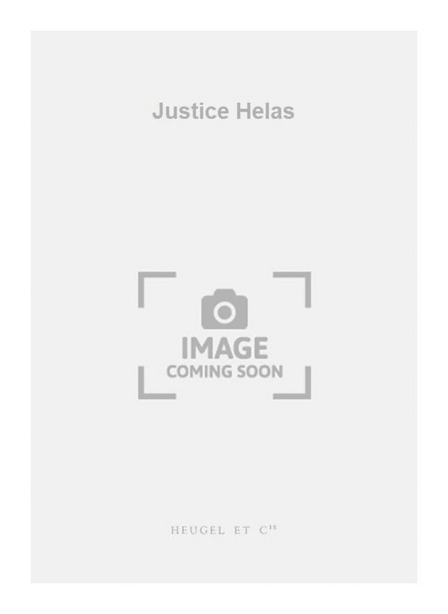 Justice Helas 4-Part scores gallery preview page 1