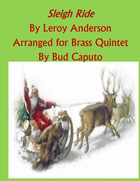 Sleigh Ride for Brass Quintet (w/optional sleigh bells) image number null