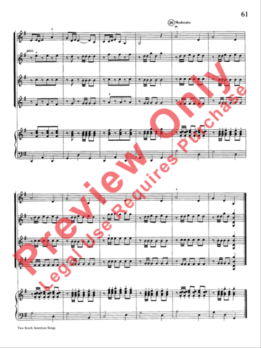Highland/Etling Violin Quartet Series: Book 2