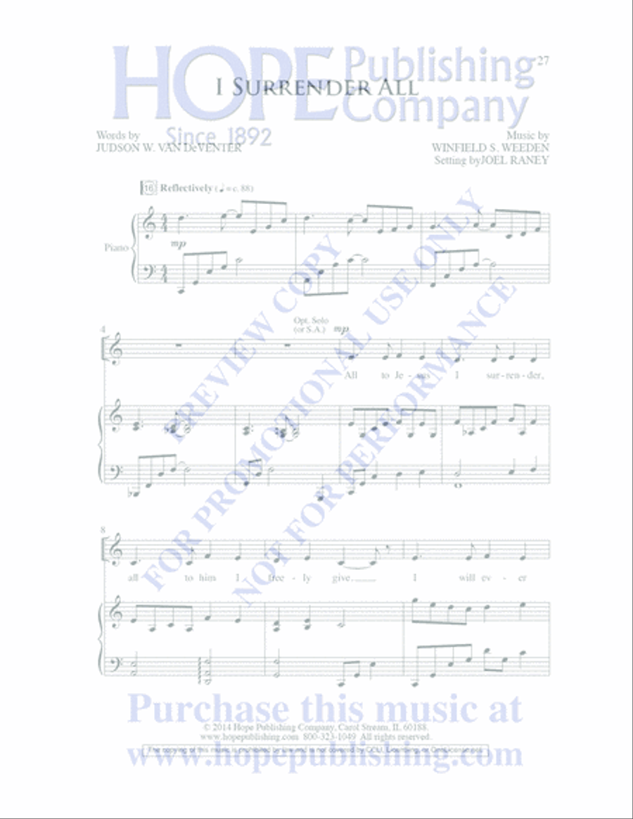 The Seven Last Days 4-Part scores gallery preview page 30