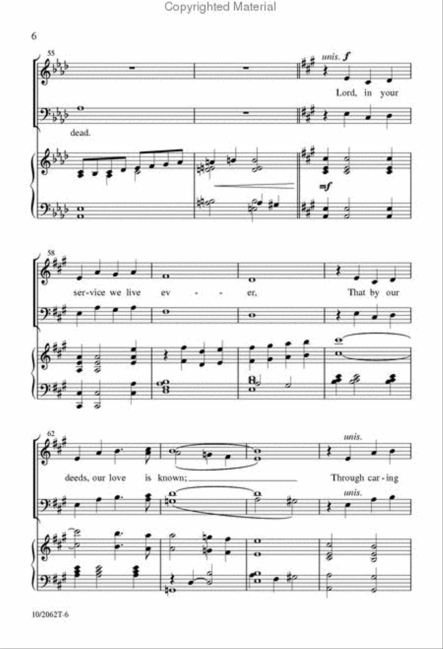 Communion 4-Part scores gallery preview page 6