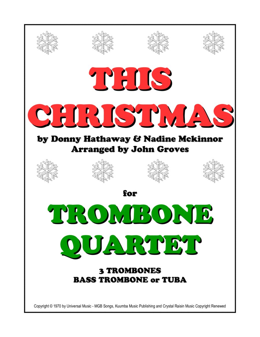 This Christmas Brass Quartet scores gallery preview page 1