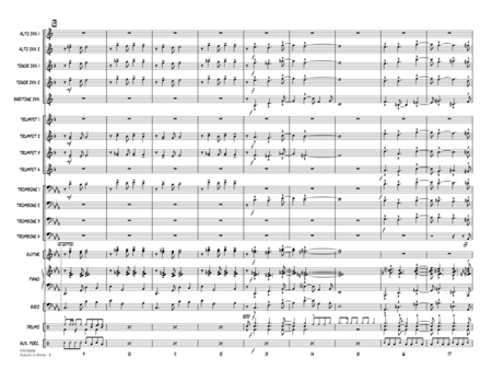 Autumn in Rome - Conductor Score (Full Score)