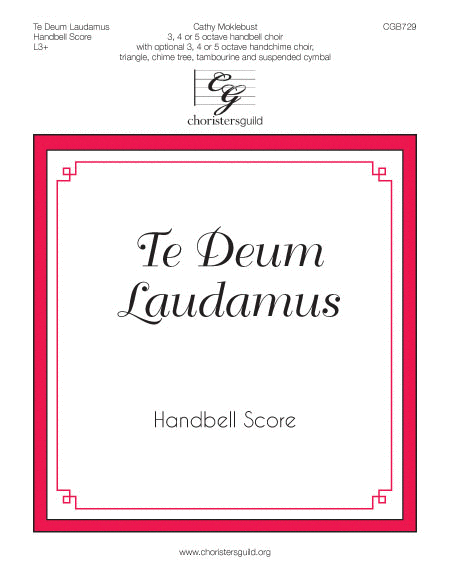 Te Deum Laudamus - Handbell Score image number null