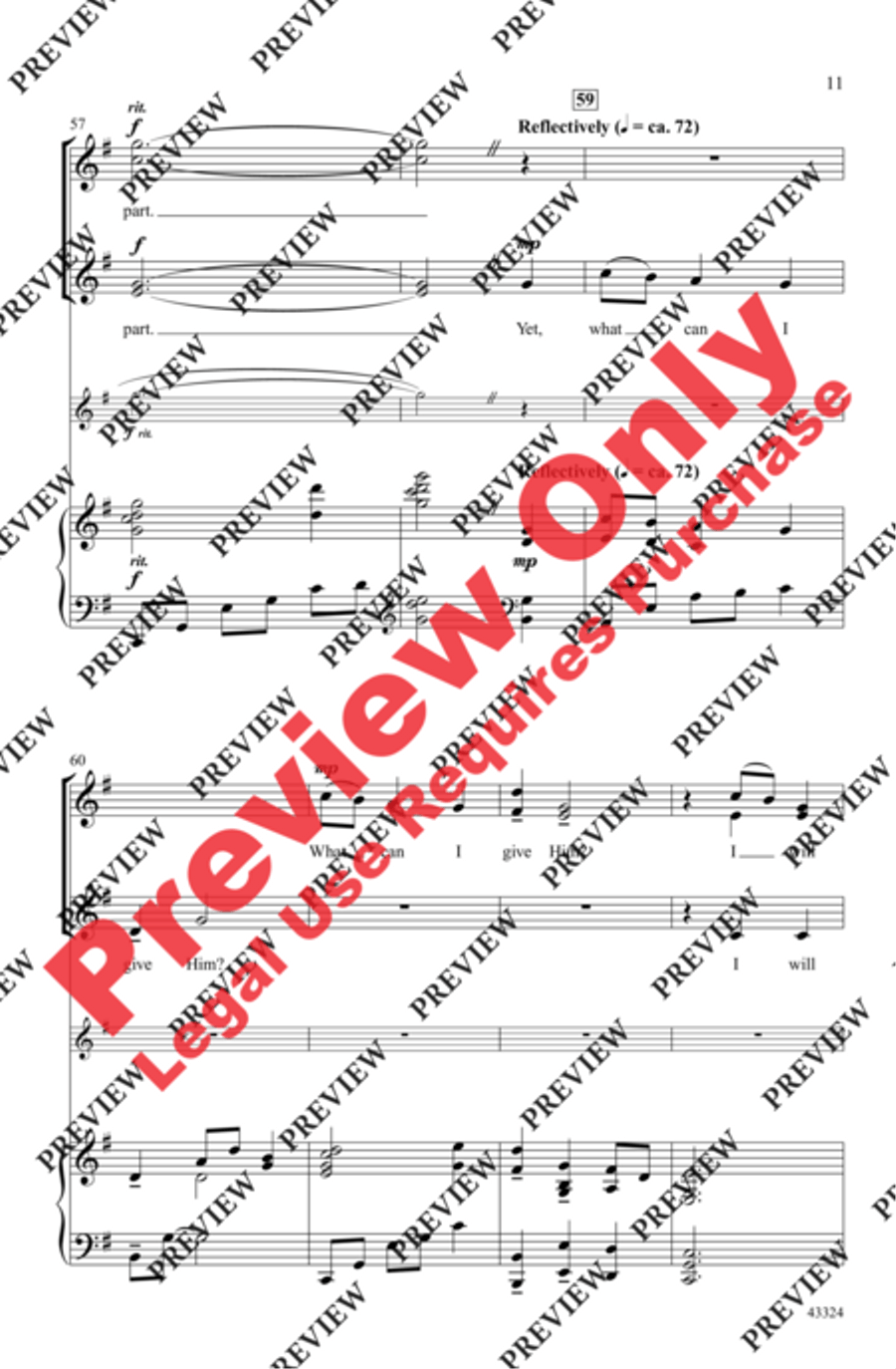 A Midwinter Carol A Midwinter Carol Women's Choir scores gallery preview page 11