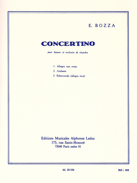 Concertino Op. 49