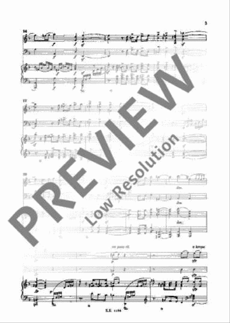 Piano Trio D minor Piano Trio scores gallery preview page 6