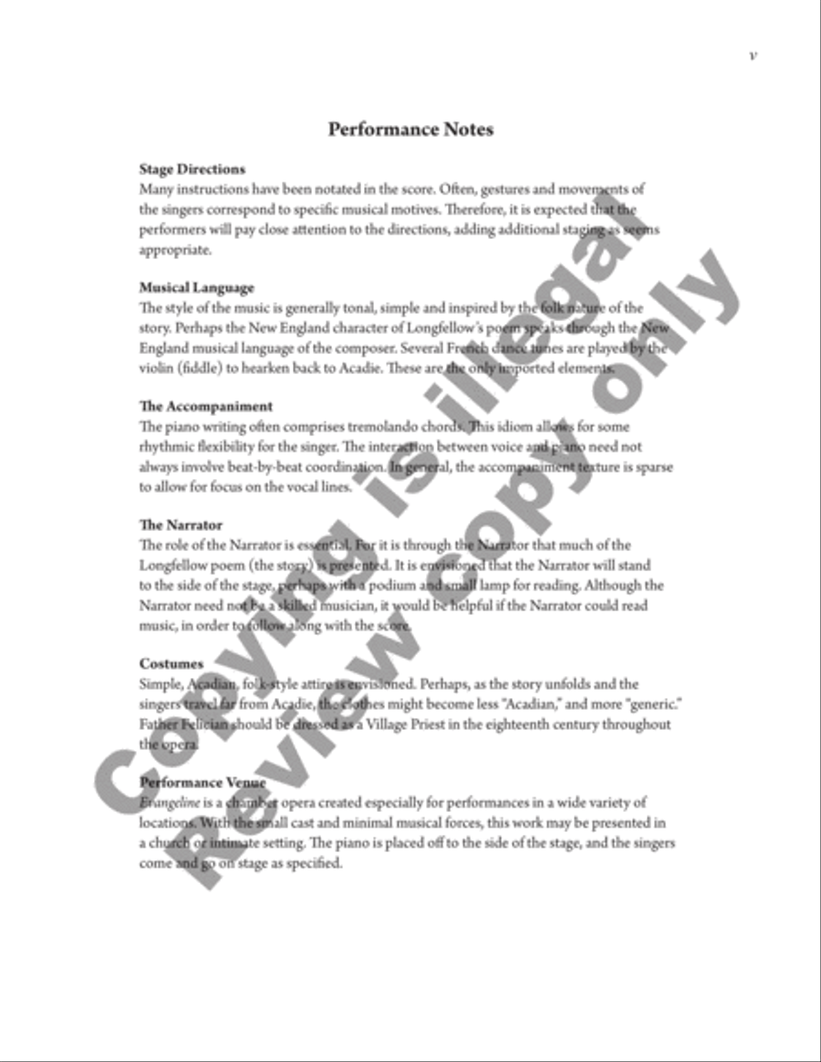 Evangeline Choir scores gallery preview page 5