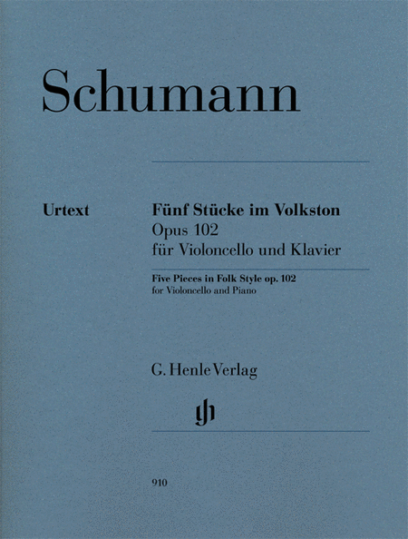 Robert Schumann: 5 Pieces in Folk Style, Op. 102