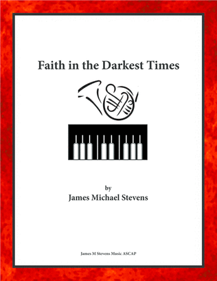 Book cover for Faith in the Darkest Times - French Horn & Piano