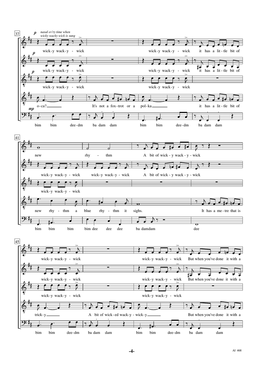 The Carioca Divisi scores gallery preview page 4