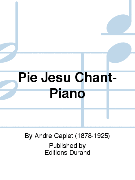 Pie Jesu Chant-Piano