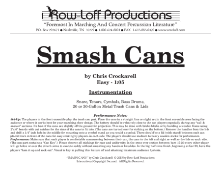 Smash Cans