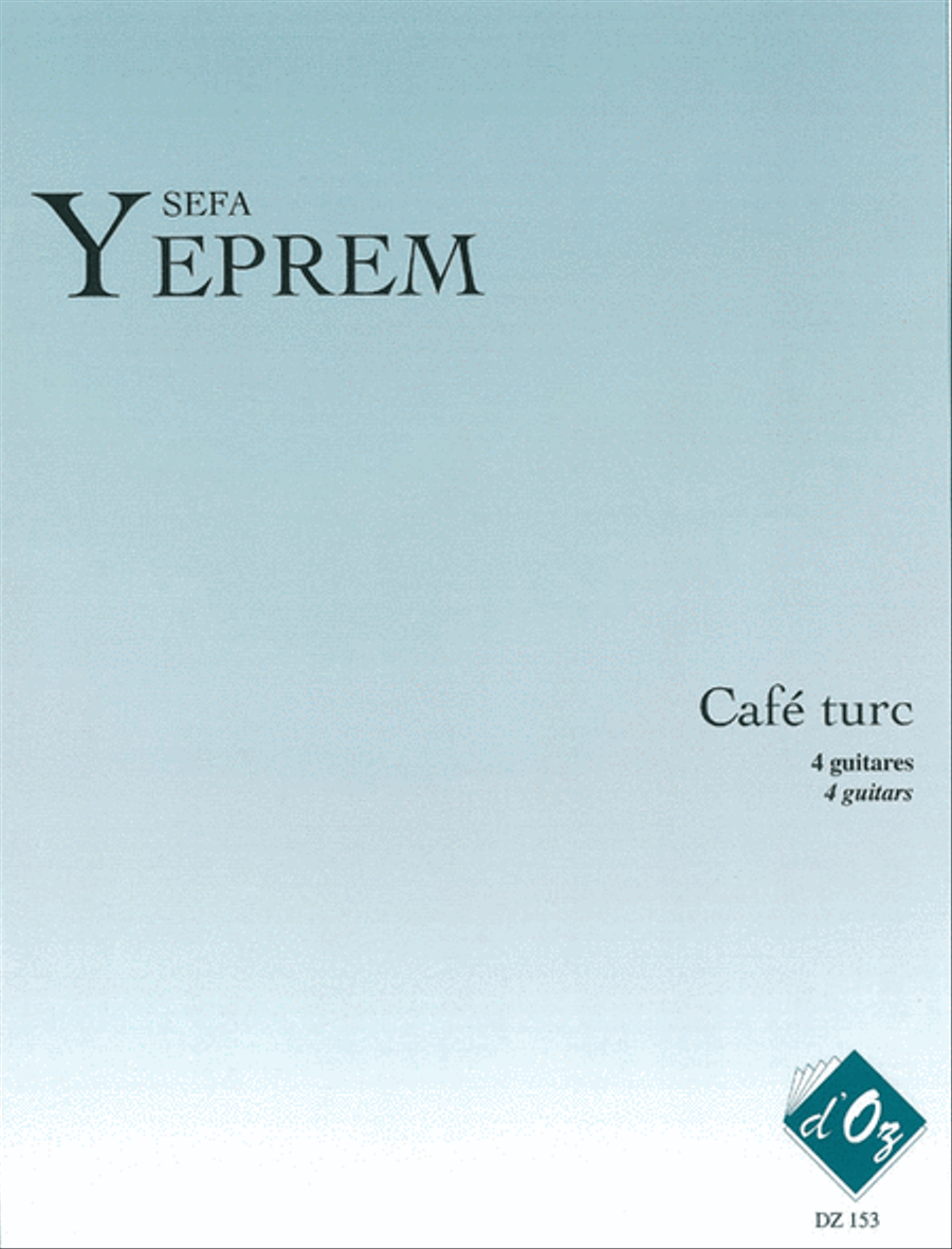 Café turc Guitar Ensemble scores gallery preview page 1