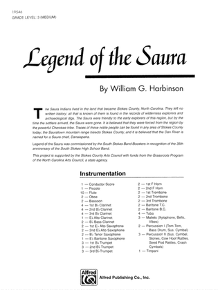 Legend of the Saura: Score