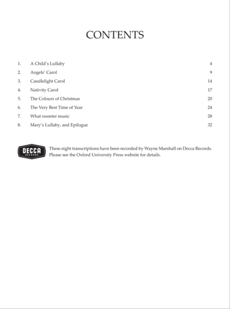 The John Rutter Christmas Piano Album Piano Solo scores gallery preview page 2