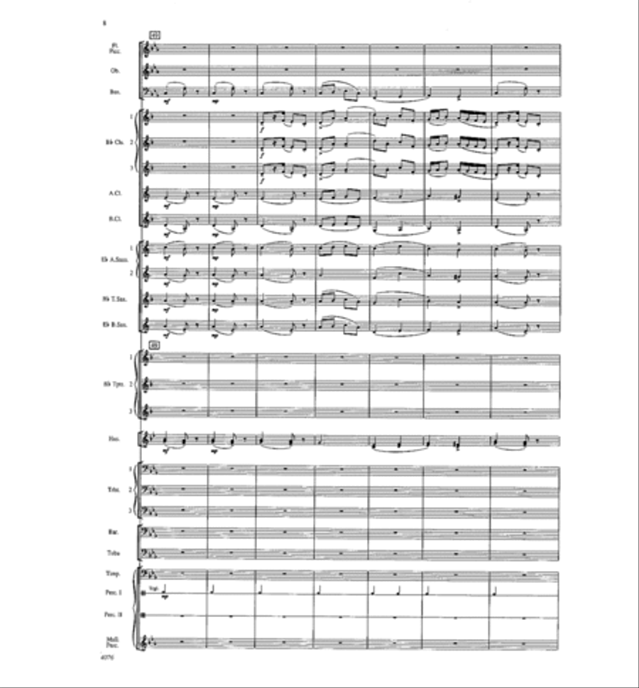 West Highlands Sojourn West Highlands Sojourn Concert Band scores gallery preview page 9
