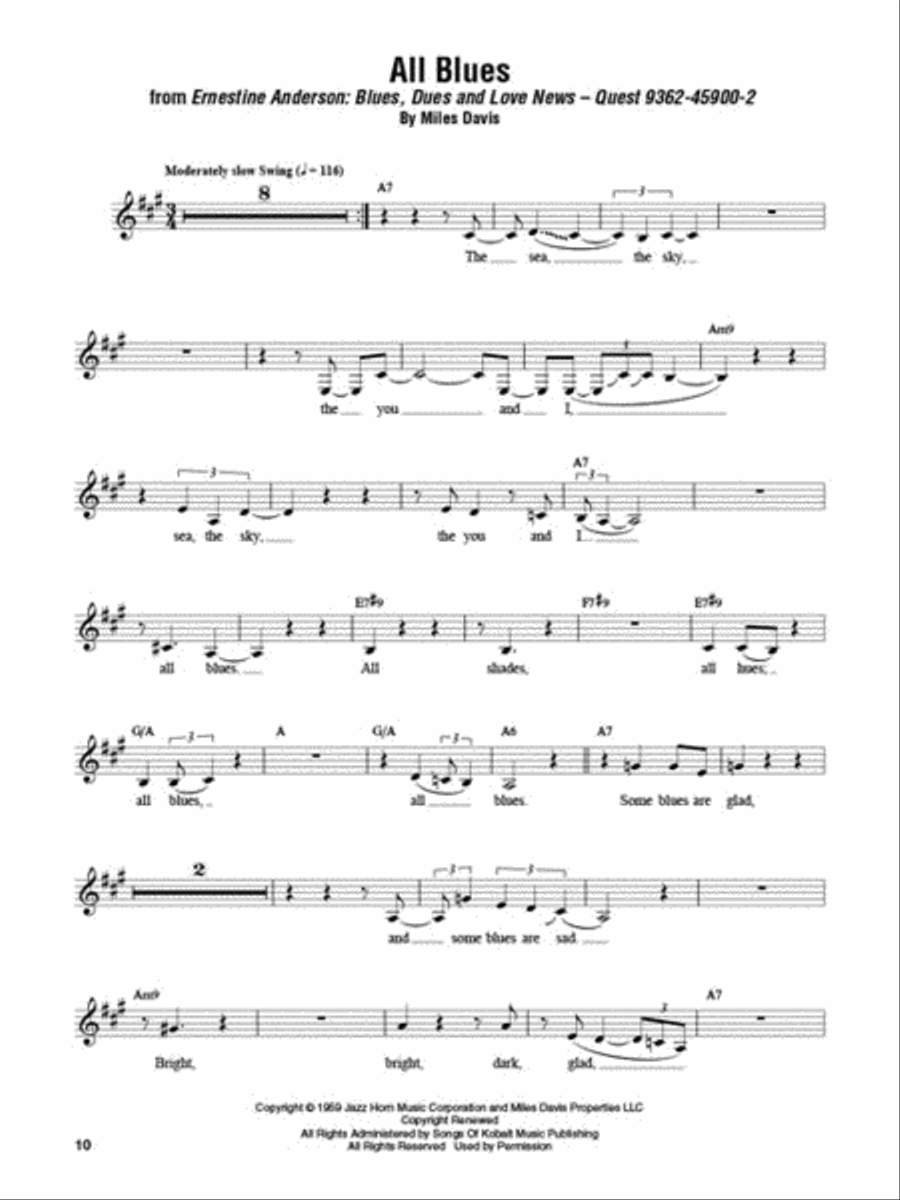 Scat Omnibook Voice scores gallery preview page 4