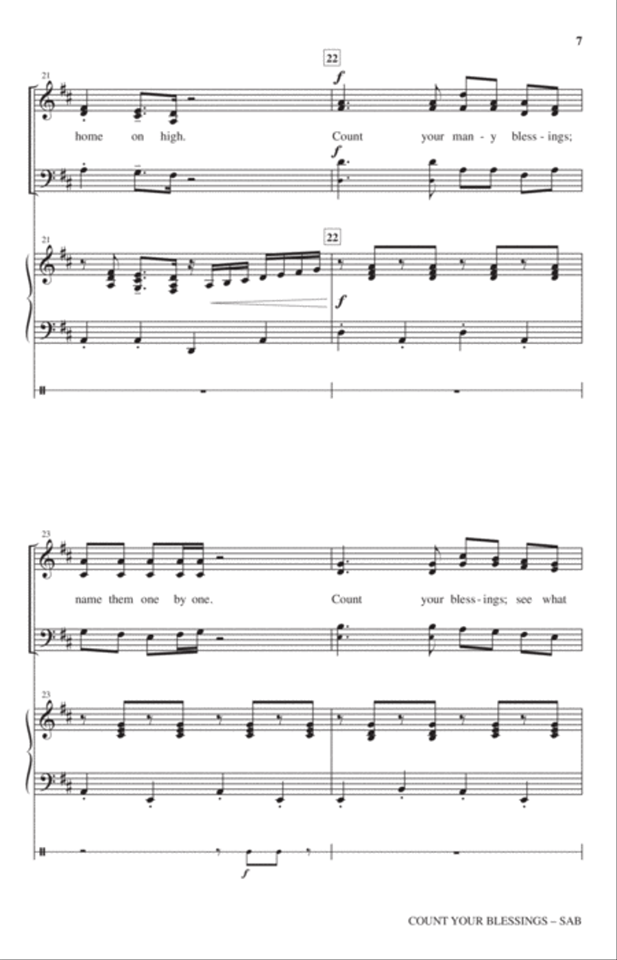 Count Your Blessings 3-Part scores gallery preview page 6