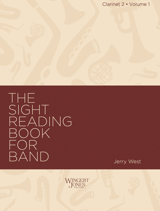 Sight Reading Book For Band, Vol 1 - Clarinet 2