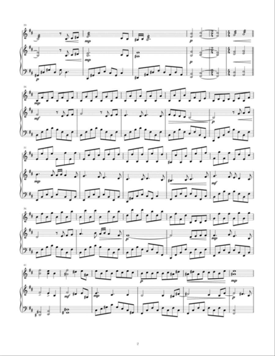 Star-Crossed Chamber Music scores gallery preview page 2