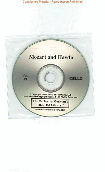 Mozart and Haydn - Volume VI (Cello)