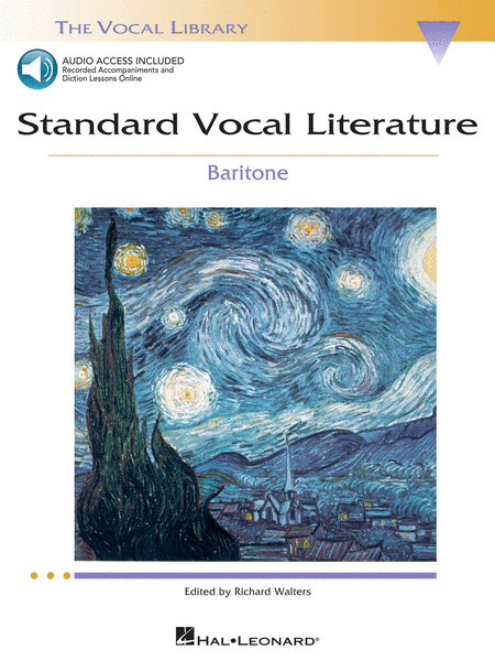 Standard Vocal Literature - An Introduction to Repertoire (Baritone)