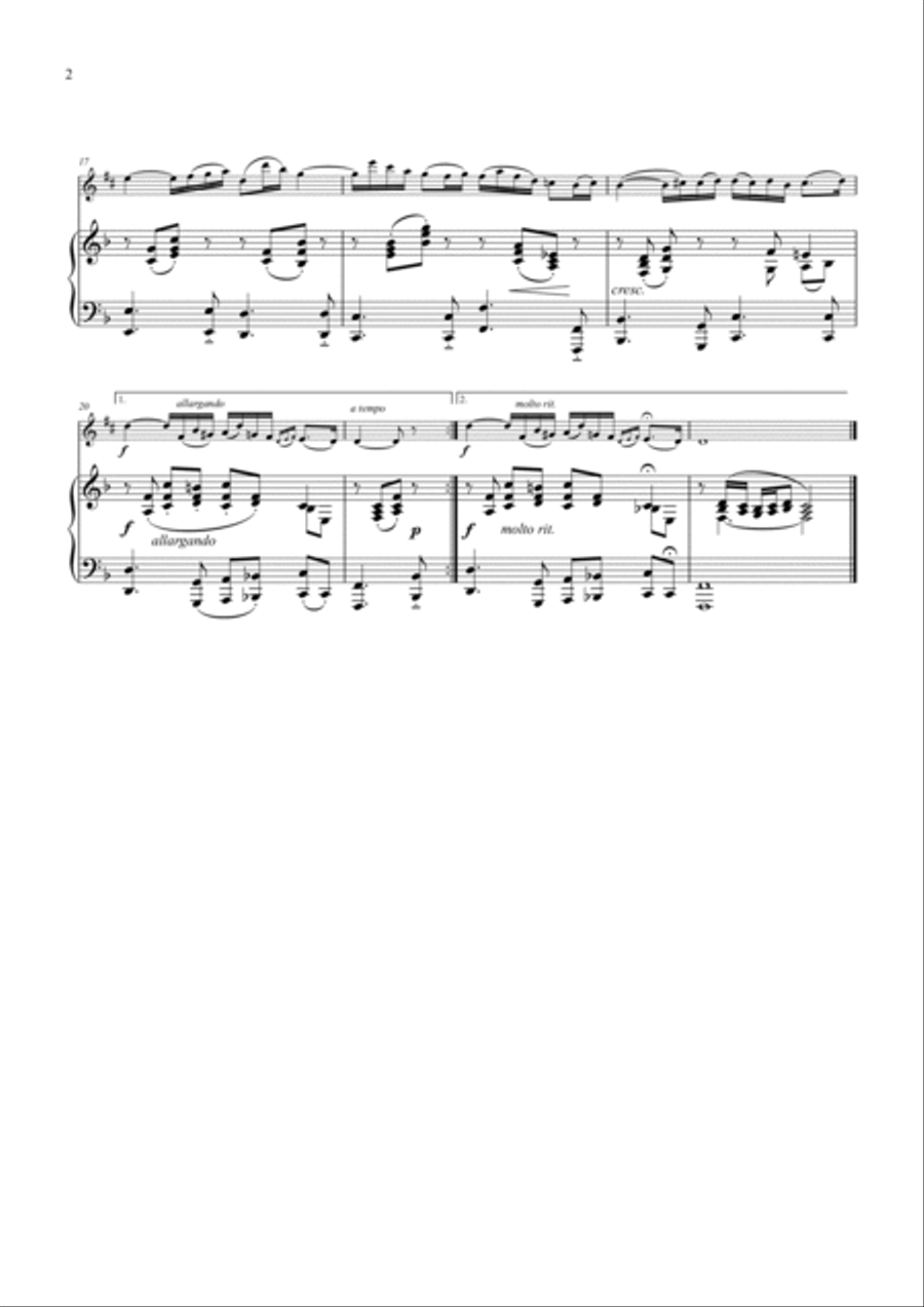 Arioso Arioso Baritone Saxophone scores gallery preview page 2