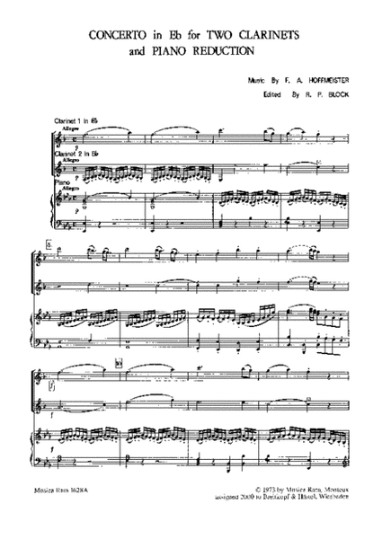 Concerto in Eb major