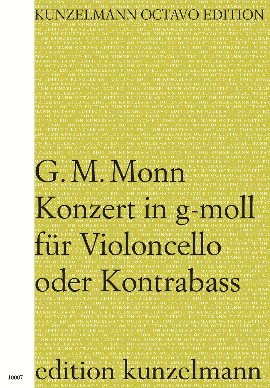 Concerto for cello or double bass Double Bass scores gallery preview page 1