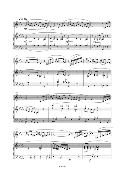 Jiddische Sjlimmert for Clarinet and Piano
