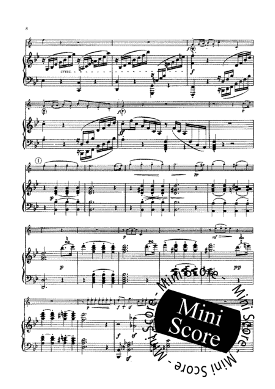 Sonata Opus 17 Baritone Horn scores gallery preview page 10