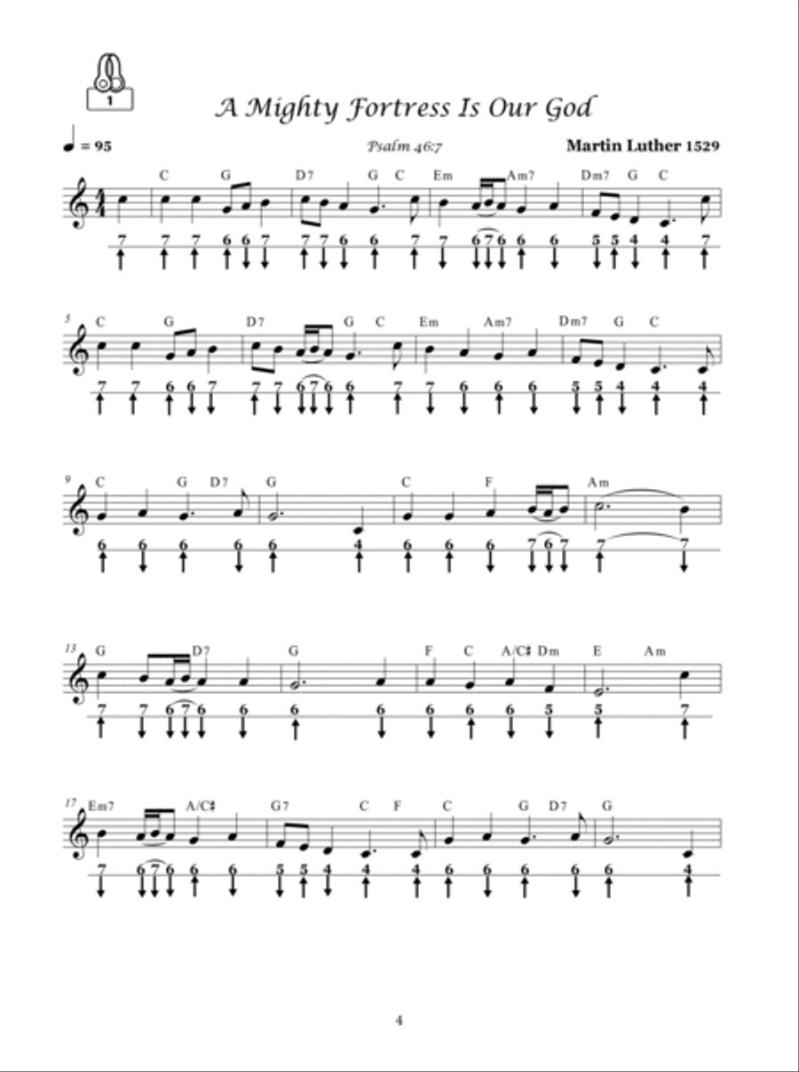 Harmonica Tunes- Songs of Faith Harmonica scores gallery preview page 5