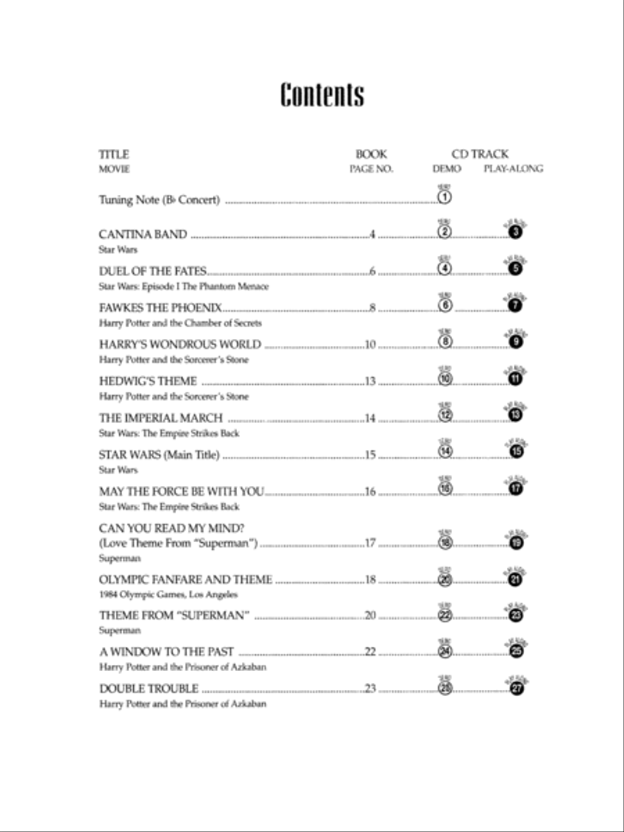 The Very Best of John Williams - Tenor Sax (Book/CD) Tenor Saxophone scores gallery preview page 2