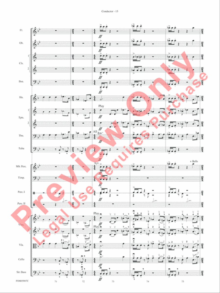 Selections from Star Wars: Episode III Revenge of the Sith Full Orchestra scores gallery preview page 18