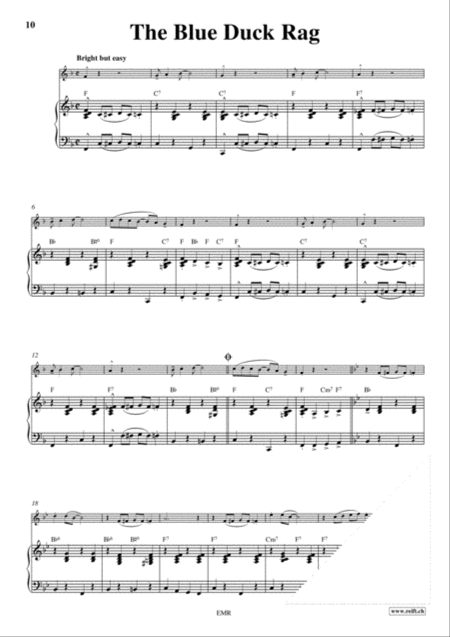 Ragtime Ragtime Piano Accompaniment scores gallery preview page 5
