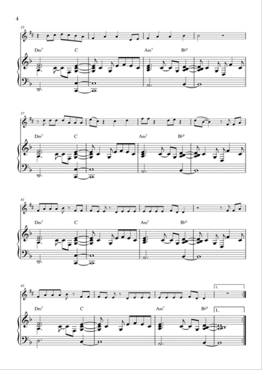 Must Have Been The Wind Alto Saxophone scores gallery preview page 4