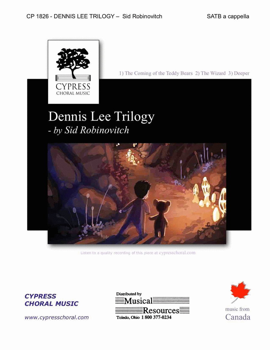 Dennis Lee Trilogy 4-Part scores gallery preview page 1