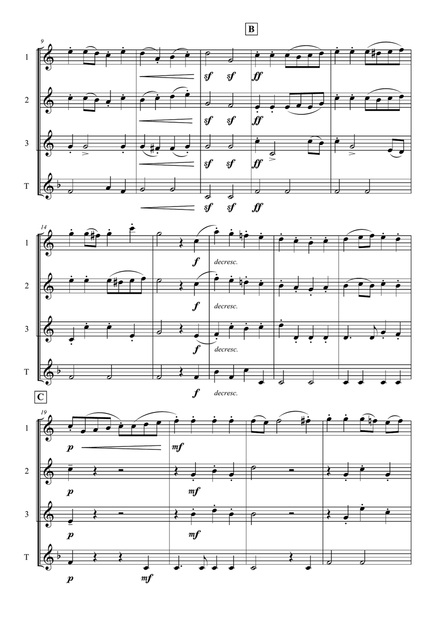 American Patrol Woodwind Duet scores gallery preview page 2