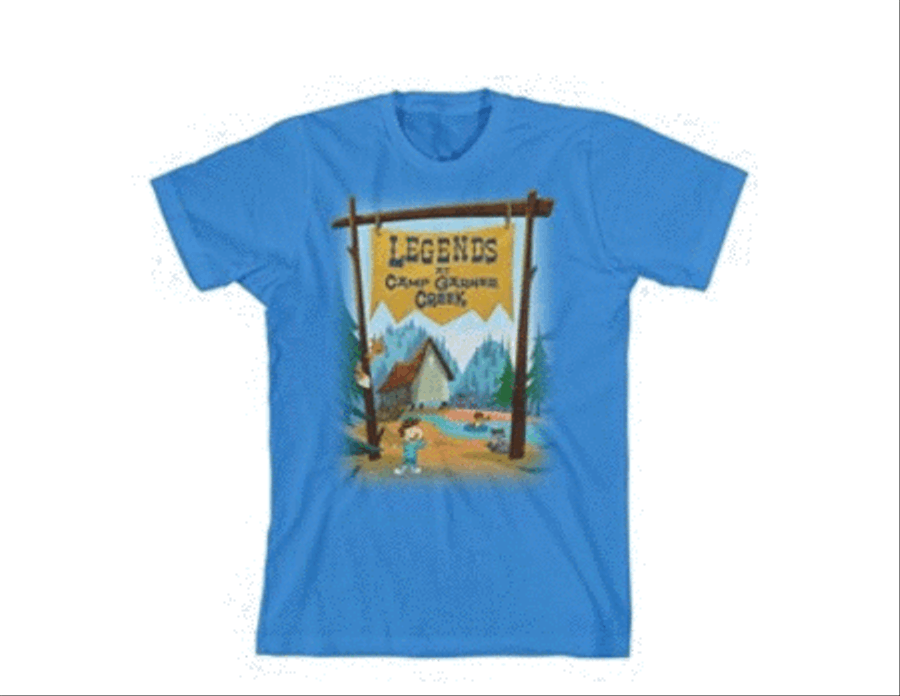 Legends At Camp Garner Creek - T-Shirt Short-Sleeved - Adult Large Choir scores gallery preview page 1